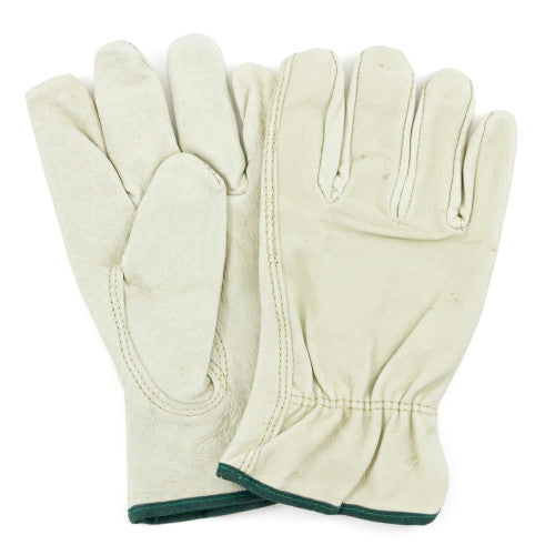 Safety Zone® Standard Grain Pigskin Driver Gloves Med, 12 Pairs (SZNGWPSLDR1-M)