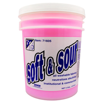 Hospeco® Soft & Sour Fabric Softener, 5 Gallon (HOS71605)