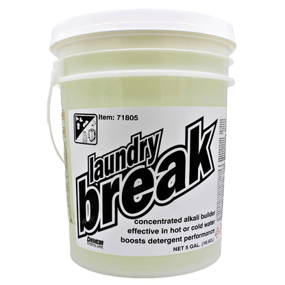Hospeco® Laundry Break Alkali Builder & Booster Concentrate, 5 Gallon (HOS71805)