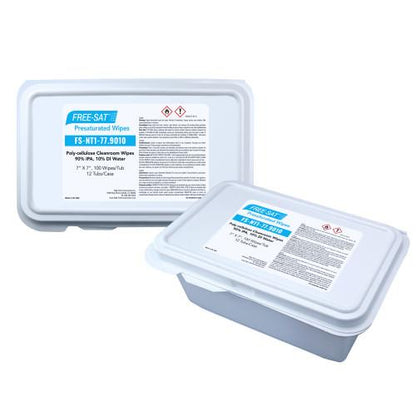 High-Tech Conversions Free-Sat, Non-Woven Wipes, 90% IPA, 1 Tub (HOSFS-NT1-77-9010)