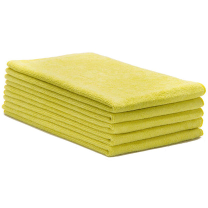 Hospeco® Microfiber Cloth 16x27 300 GSM Tri-Fold Yellow, 12/Pack (HOSMFC3001627YE)