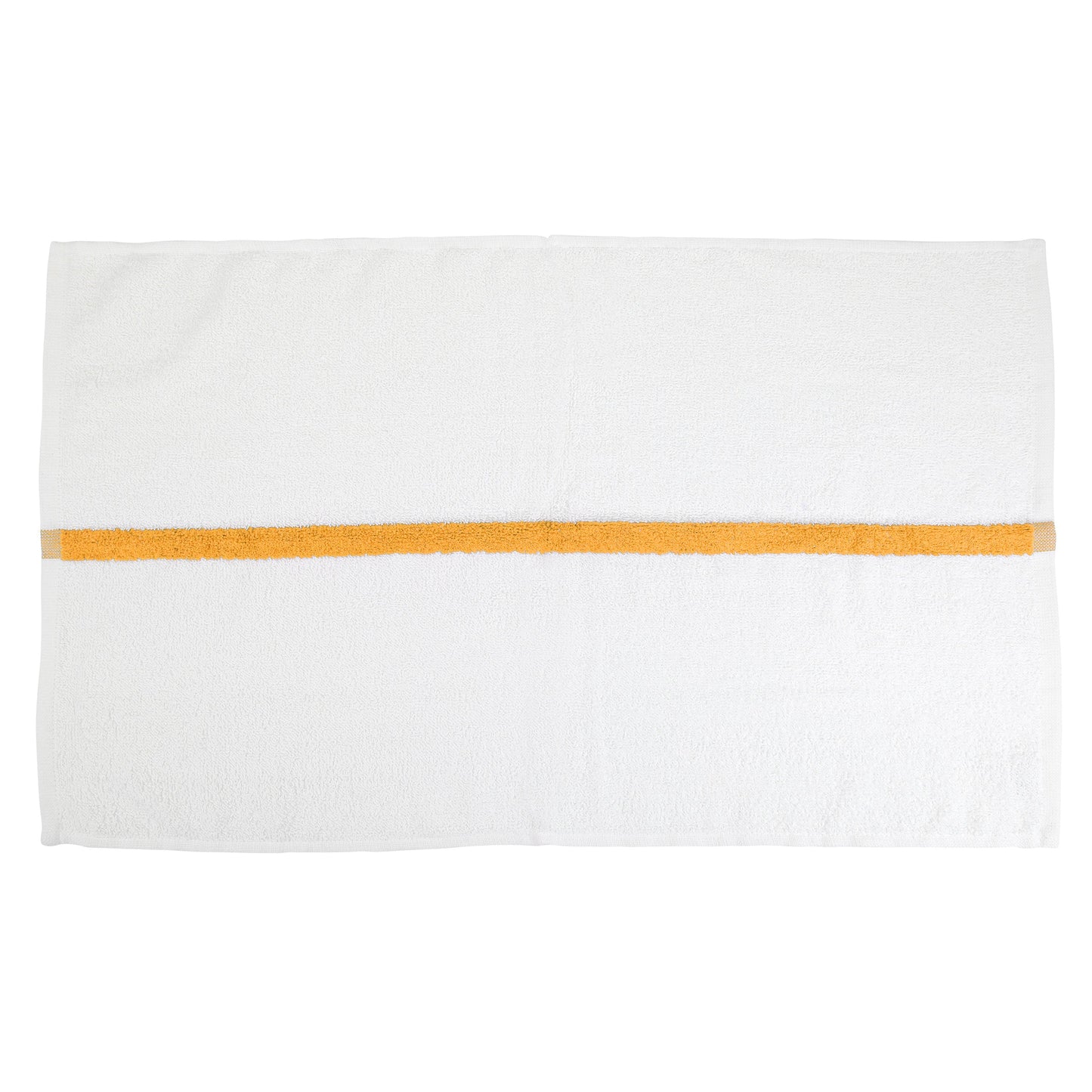 Hospeco® Power Gym Hand Towel 16x27 Gold Stripe, 120/Case (HOSPWR-1627-3GLDCS-CS)