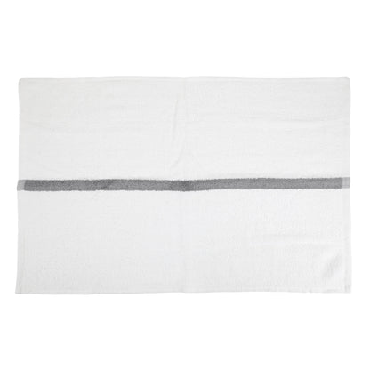 Hospeco® Power Gym Hand Towel 16x27 Gray Stripe, 120/Case (HOSPWR-1627-3GYCS-CS)