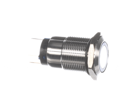 Halton 11392 Blue Illum Metal Push Button (HAN11392)