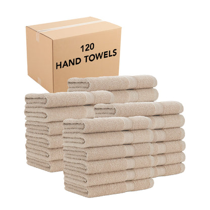 Hospeco® True Color Hand Towel 16x27 Beige, 120/Case (HOSHAND-BEIGE)