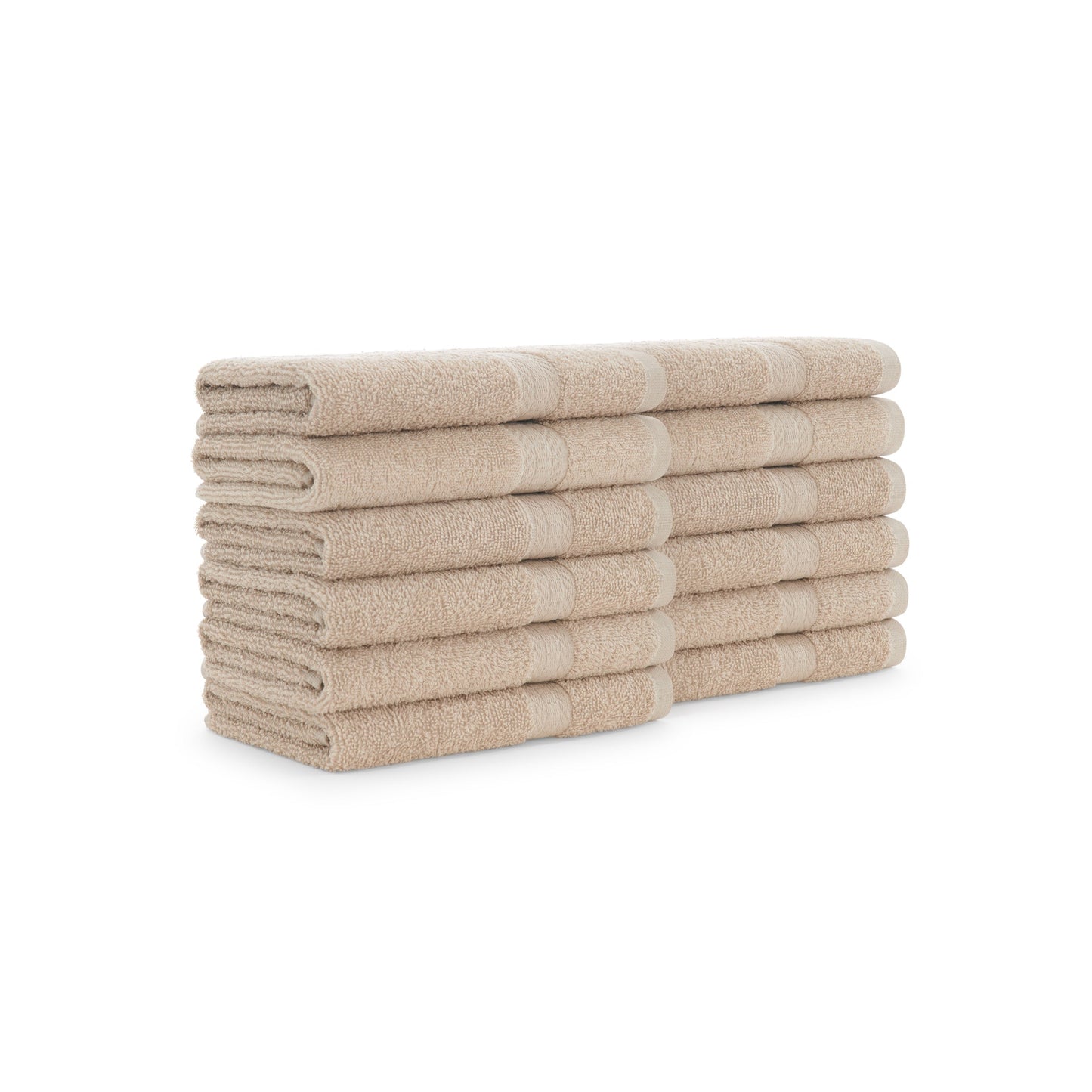 Hospeco® True Color Hand Towel 16x27 Beige, 12/Pack (HOSP-HAND-BEIGE)