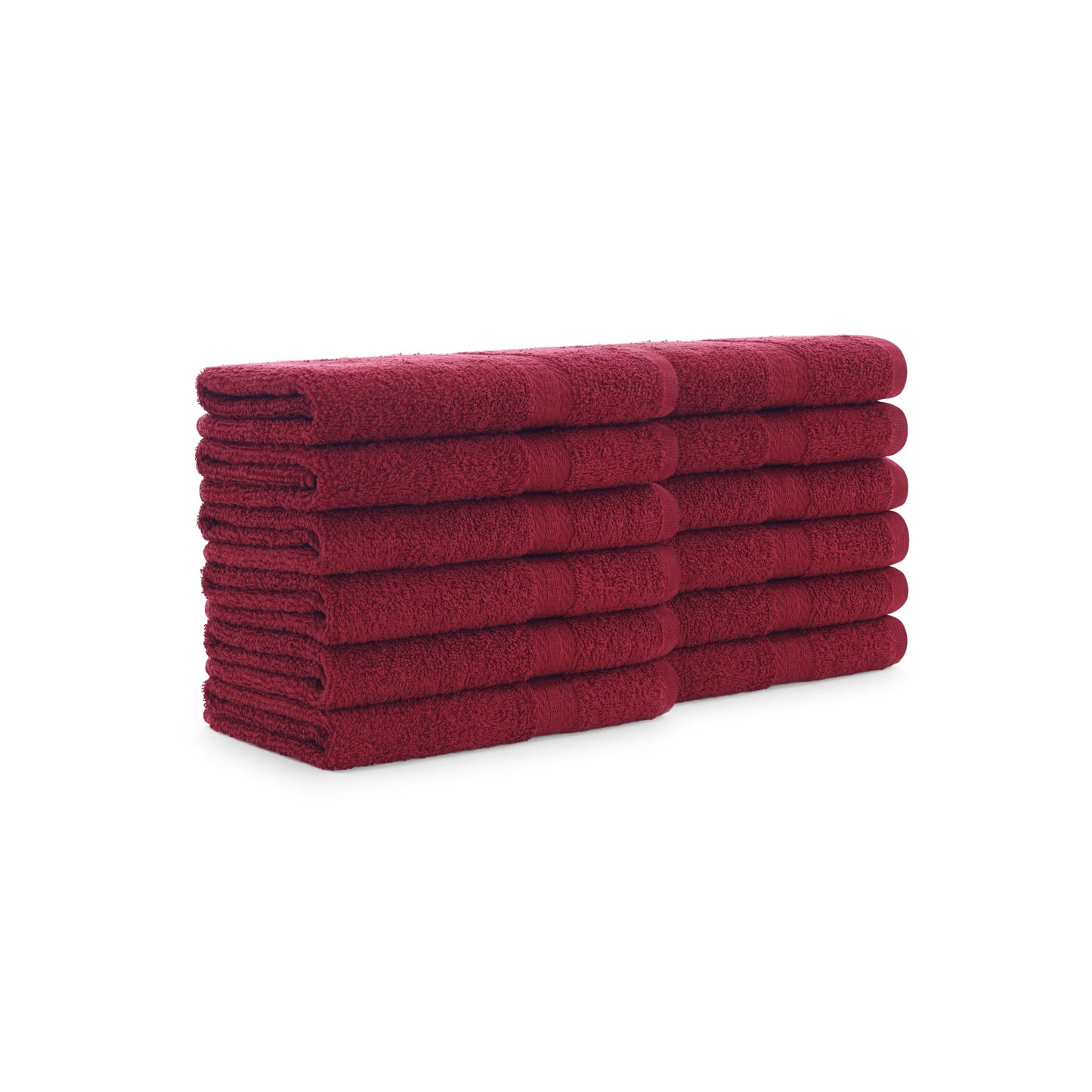Hospeco® True Color Hand Towel 16x27 Burgundy, 120/Case (HOSHAND-BURGUNDY)
