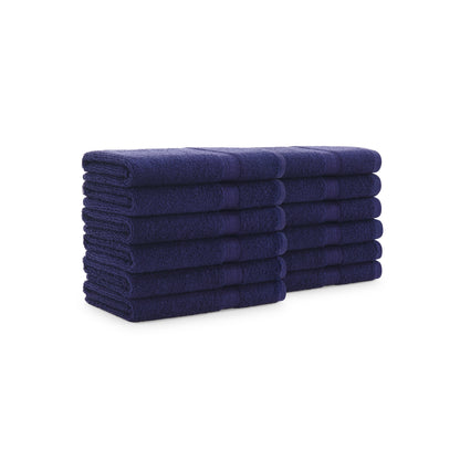 Hospeco® True Color Hand Towel 16x27 Navy, 12/Pack (HOSP-HAND-NAVY)