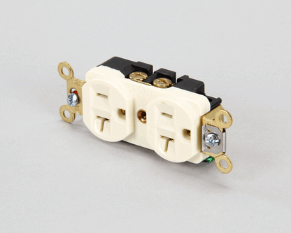 Hubbell Lighting 5352Ai Duplex Rcpt Ivory 20A 125V (HBL5352AI)