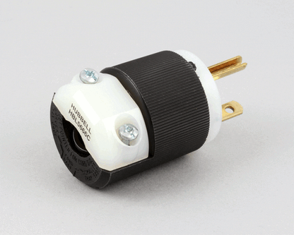 Hubbell Lighting 5666C Str Blade Plug 208V Nema6-15P (HBL5666C)