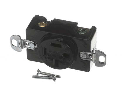 Hubbell Lighting 8420 Receptacle Str Blade 20A 3P 25 (HBL8420)