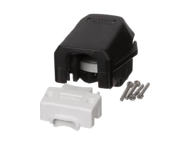 Hubbell Lighting 8452-C Plug, 90 Degree Prongs (HBL8452-C)
