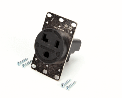 Hubbell Lighting 9308 Nema 3 Wire Receptacle - Singl (HBL9308)