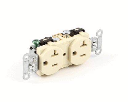 Hubbell Lighting Cr20I Duplex Receptacle (HBLCR20I)