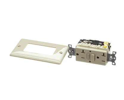 Hubbell Lighting Gfrst20I Ivory 20 Amp Rectavcle Gfi (HBLGFRST20I)