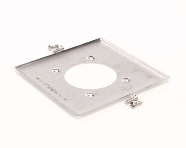Hubbell Lighting Ss703 Cover 2 Gang 2.156" Hole Ss (HBLSS703)