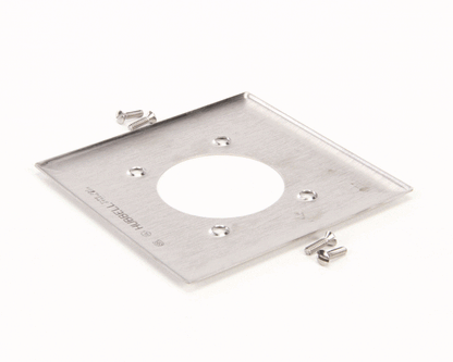Hubbell Lighting Ss703 Cover 2 Gang 2.156" Hole Ss (HBLSS703)
