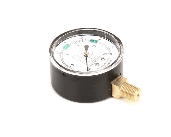 Hardt 4459 Pressure Gauge 0/15In.W/C 2-1/2In X1/4In (HDT4459)