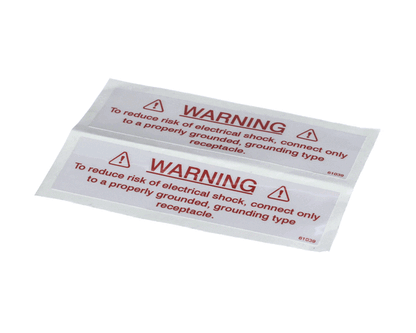 Henny Penny 61039 Label-Electrical Warning (HEN61039)