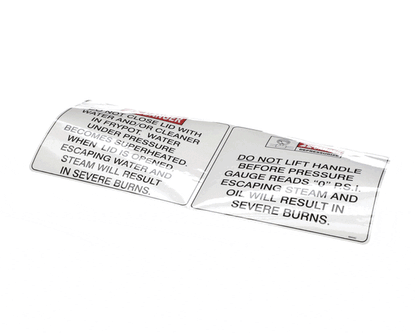 Henny Penny 66444 Label-Operational Hazards (HEN66444)