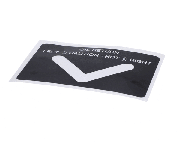 Henny Penny 71777 Label Oil Return 34X (HEN71777)
