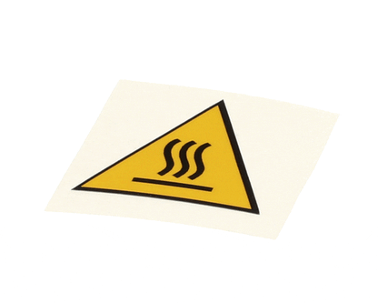 Henny Penny 72705-2 Label - Warning Hot Surfaces (HEN72705-2)