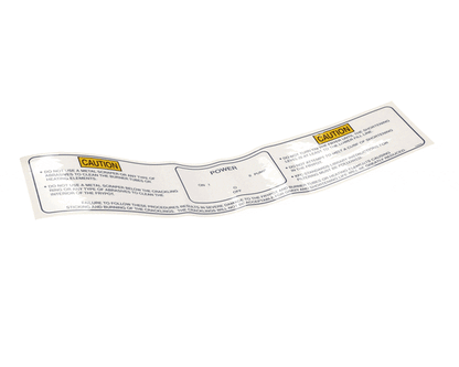 Henny Penny 75690 Label-Power/Pump/Melt (HEN75690)