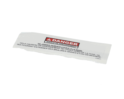 Henny Penny 97081 Label-Danger Stiring,Fre (HEN97081)