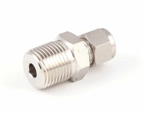 Henny Penny Fp01-082 Connector-3/8Tube To 1/2Npt Ss (HENFP01-082)