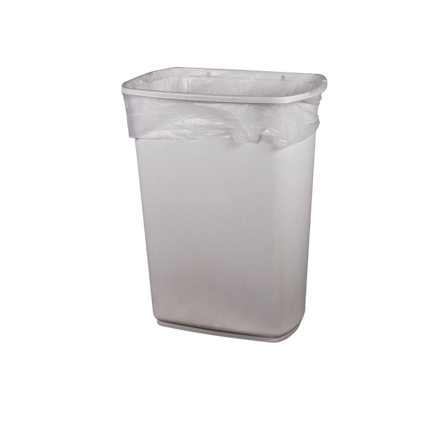 Heritage Bag Linear Low-Density Can Liners, 16 gal, 0.7 mil, 24" x 32", Clear, 500/Carton (HERH4832HC)