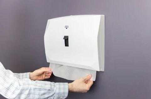 Hospeco® Health Gards® Lever Action Toilet Seat Cover Dispenser, White (HOSHG-3L)