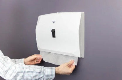 Hospeco® Health Gards® Lever Action Toilet Seat Cover Dispenser, White (HOSHG-3L)