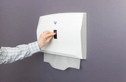 Hospeco® Health Gards® Lever Action Toilet Seat Cover Dispenser, White (HOSHG-3L)