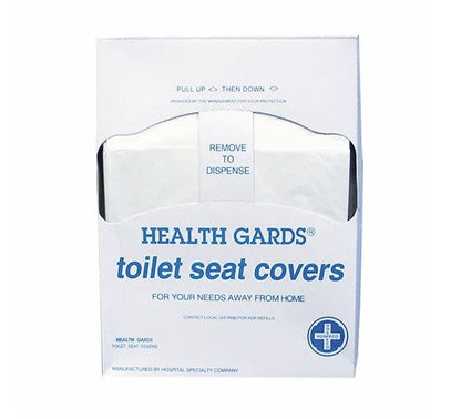 Hospeco® Health Gards® Quarter Fold Toilet Seat Covers, 200/Pack, 25 Packs/Case (HOSHG-QTR-5M)
