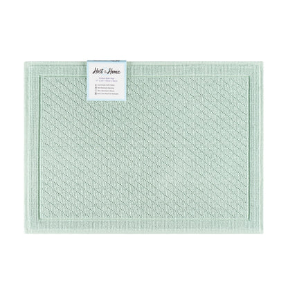 Arkwright Home® Host & Home Cotton Bath Mat 17x24 Silt Green, 4/Case (HH-BM-1724-GR)