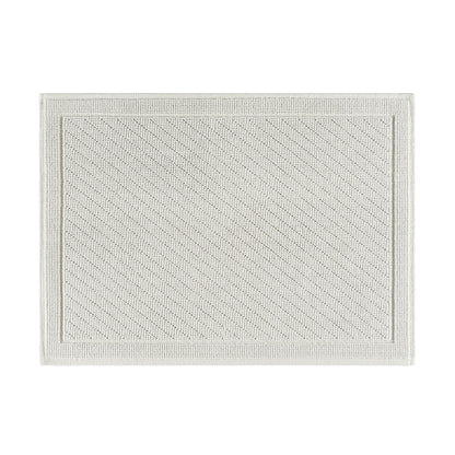 Arkwright Home Host & Home Cotton Bath Rug 17x24 Light Gray (P-HH-BM-1724-GY)