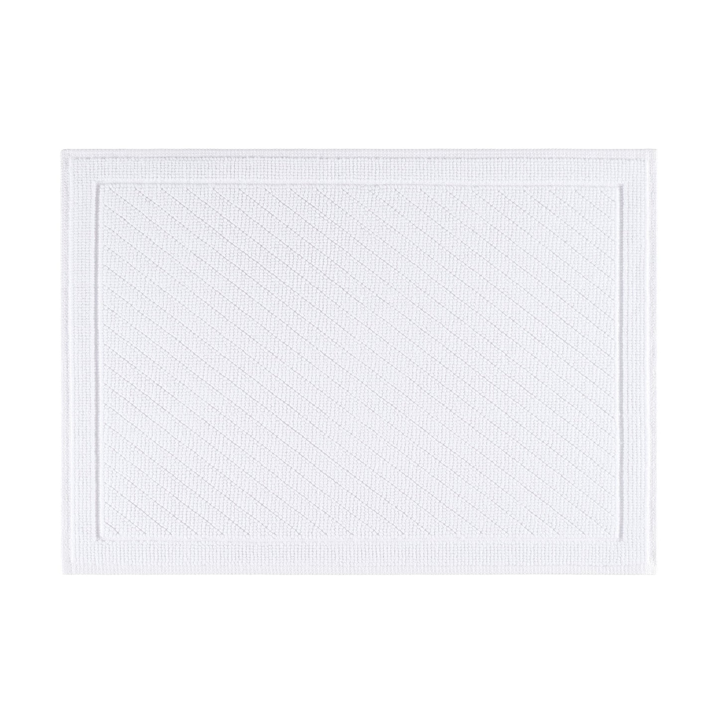 Arkwright Home Host & Home Cotton Bath Rug 17x24 White (P-HH-BM-1724-WH)