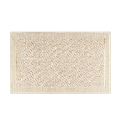 Arkwright Home® Host & Home Cotton Bath Mat 20x32 Almond Milk, 4/Case (HH-BM-2032-BG)