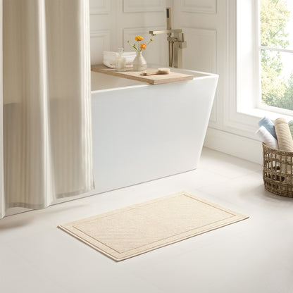Arkwright Home® Host & Home Cotton Bath Mat 24x36 Almond Milk, 4/Case (HH-BM-2436-BG)