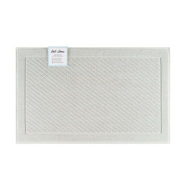 Arkwright Home® Host & Home Cotton Bath Mat 20x32 Light Gray, 4/Case (HH-BM-2032-GY)