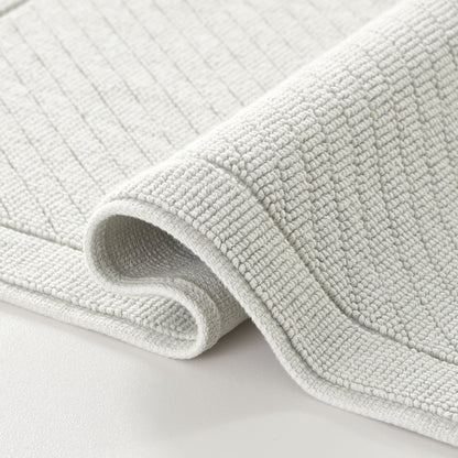 Arkwright Home® Host & Home Cotton Bath Mat 17x24 Light Gray, 4/Case (HH-BM-1724-GY)