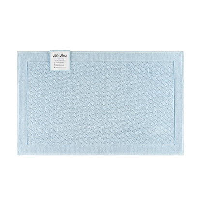 Arkwright Home® Host & Home Cotton Bath Mat 20x32 Light Blue, 4/Case (HH-BM-2032-LB)