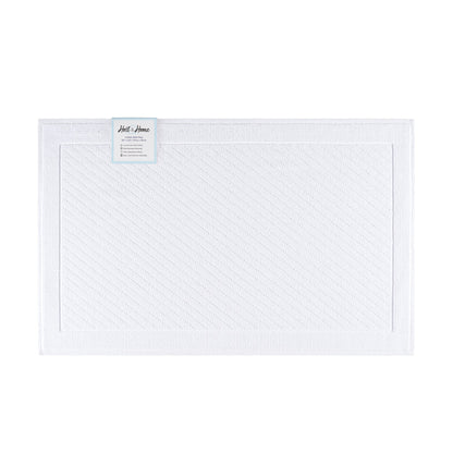 Arkwright Home® Host & Home Cotton Bath Mat 20x32 White, 4/Case (HH-BM-2032-WH)