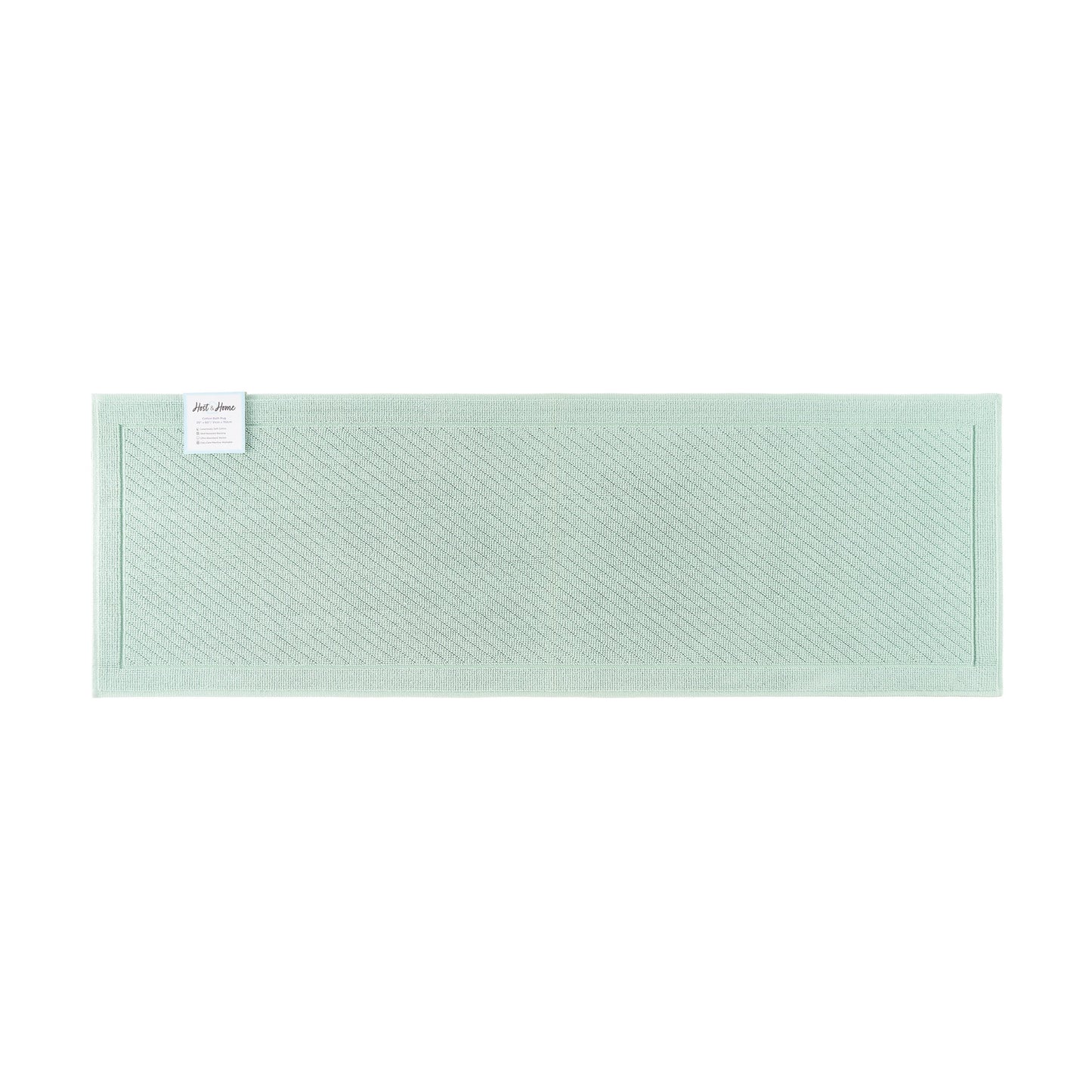 Arkwright Home® Host & Home Cotton Bath Mat 20x60 Silt Green, 4/Case (HH-BM-2060-GR)