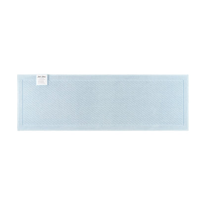 Arkwright Home® Host & Home Cotton Bath Mat 20x60 Light Blue, 4/Case (HH-BM-2060-LB)