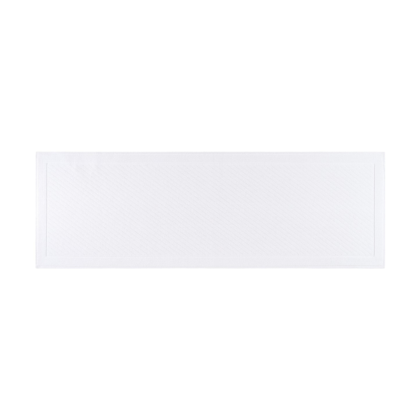 Arkwright Home Host & Home Cotton Bath Rug 20x60 White (P-HH-BM-2060-WH)