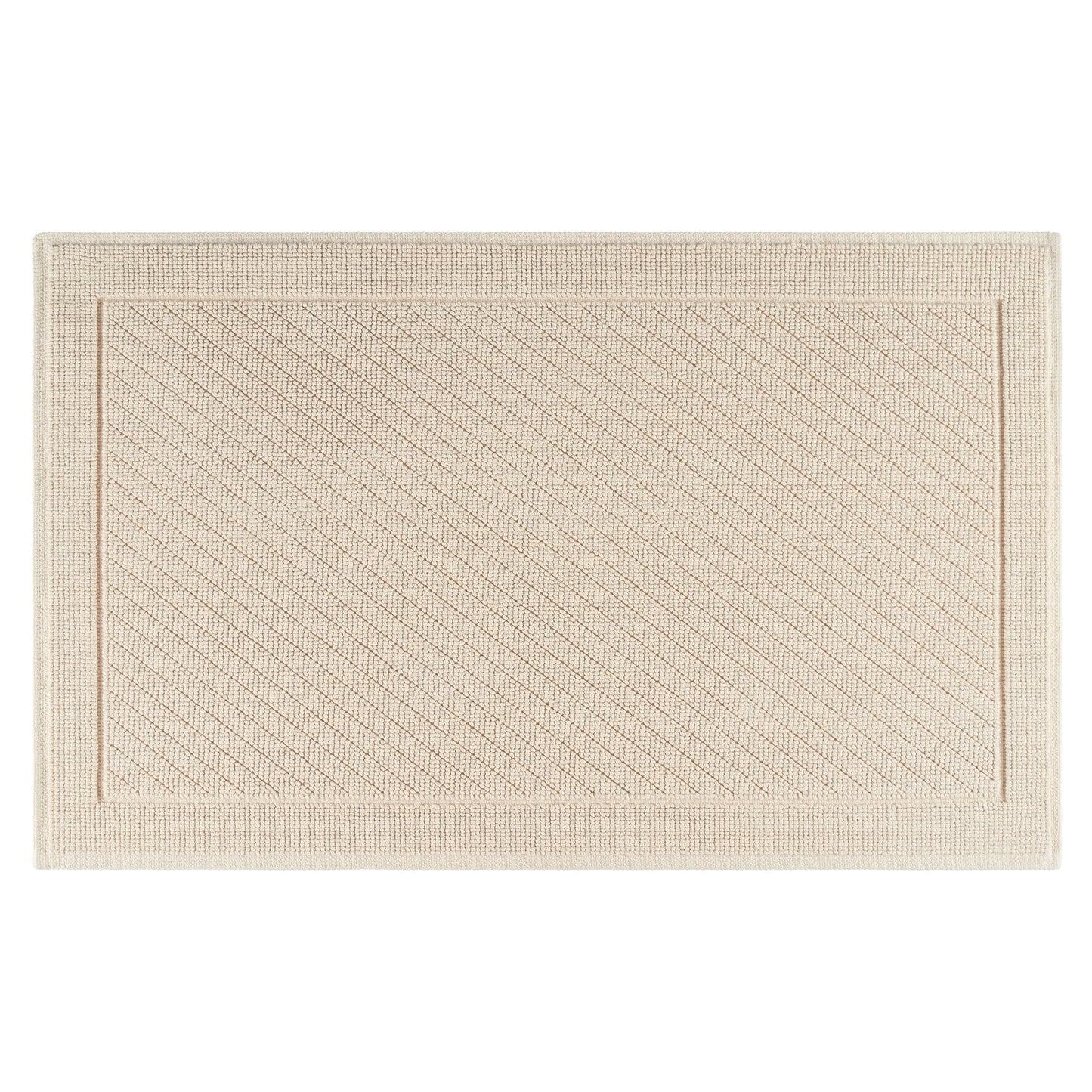 Arkwright Home Host & Home Cotton Bath Rug 24x36 Almond Milk (P-HH-BM-2436-BG)