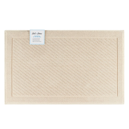 Arkwright Home® Host & Home Cotton Bath Mat 24x36 Almond Milk, 4/Case (HH-BM-2436-BG)