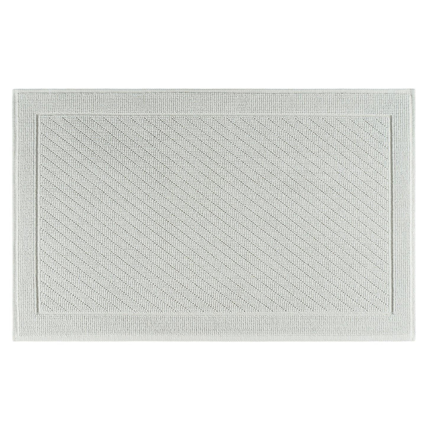 Arkwright Home Host & Home Cotton Bath Rug 24x36 Light Gray (P-HH-BM-2436-GY)