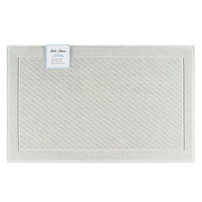Arkwright Home® Host & Home Cotton Bath Mat 24x36 Light Gray, 4/Case (HH-BM-2436-GY)